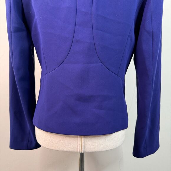 Reiss Womens Jacket Electric Blue Blazer Career Office Colorful Size Small - Picture 9 of 14